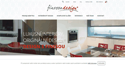 Desktop Screenshot of finezzadesign.cz
